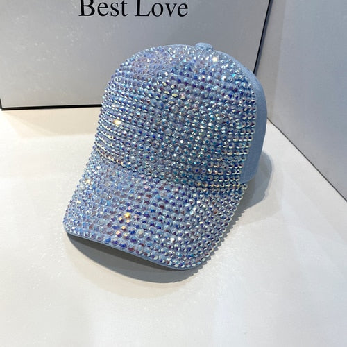 Rhinestone trucker hat- Bring the Bling!