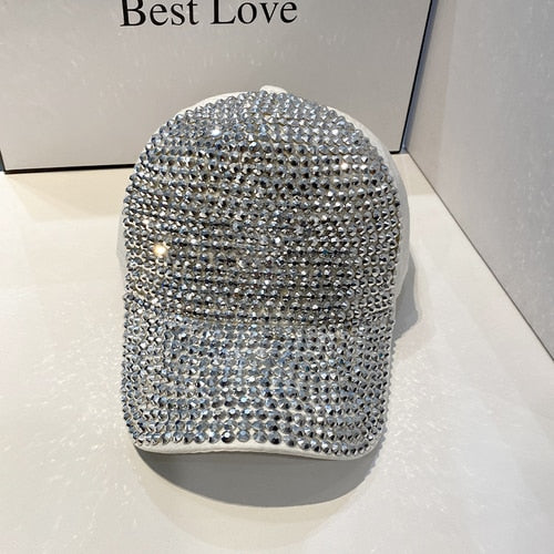 Rhinestone trucker hat- Bring the Bling!