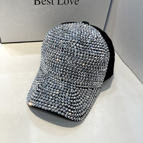 Rhinestone trucker hat- Bring the Bling!