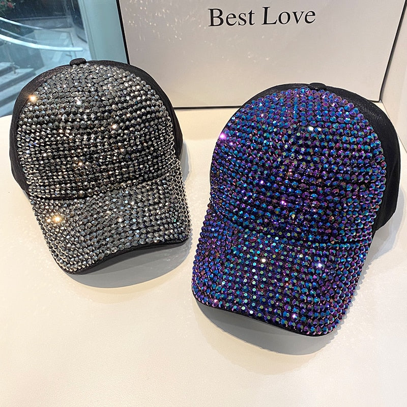 Rhinestone trucker hat- Bring the Bling!