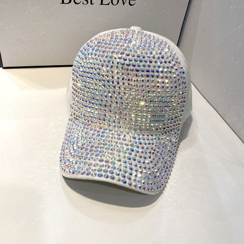 Rhinestone trucker hat- Bring the Bling!