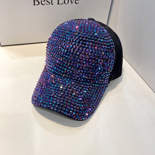 Rhinestone trucker hat- Bring the Bling!