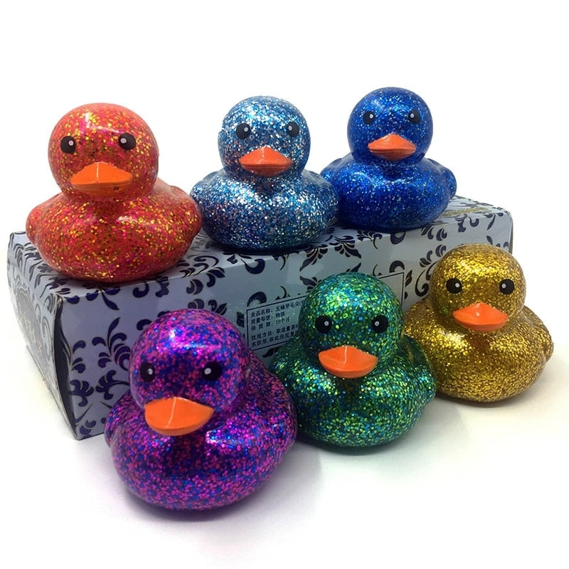 Glitter Stickers Hearts - Lucky Duck Toys