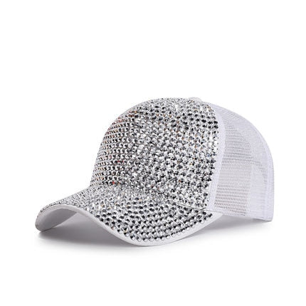 Rhinestone trucker hat- Bring the Bling!